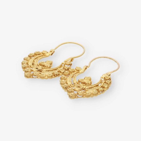 Pendientes en oro 18kt