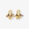 Pendientes en oro 18kt