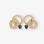 Pendientes en oro 18kt con Brillantes