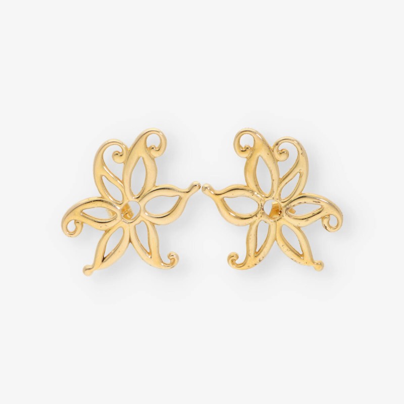 Pendientes Tous con forma de flor en oro 18kt