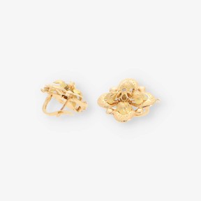 Pendientes vintage en oro 18kt