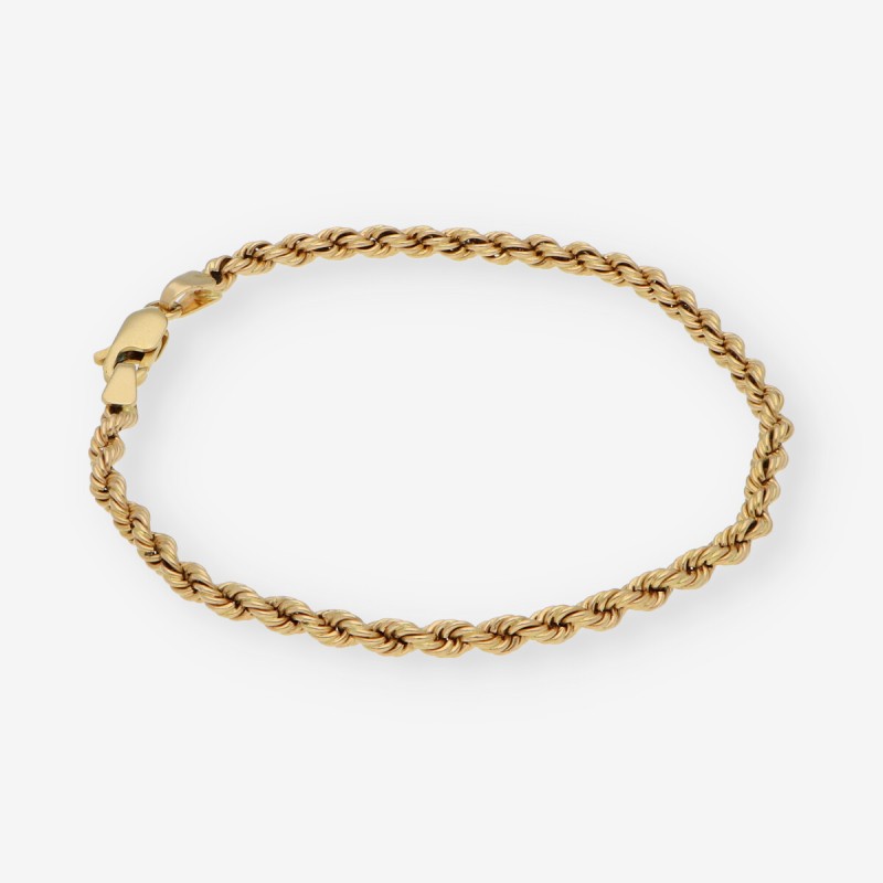 Pulsera Cordón en oro 18kt