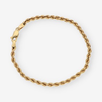 Pulsera CordÃ³n en oro 18kt