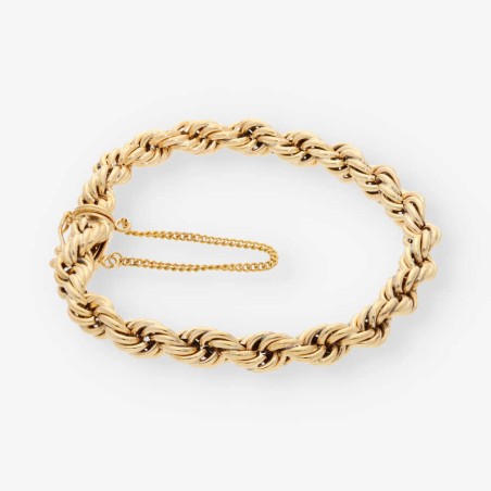 Pulsera CordÃ³n en oro 18kt