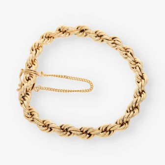 Pulsera CordÃ³n en oro 18kt