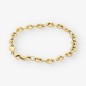 Pulsera de calabrotes en oro 18kt