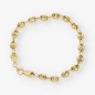 Pulsera de calabrotes en oro 18kt