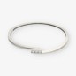 Pulsera de oro blanco 18kt con brillantes