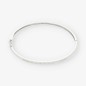 Pulsera de oro blanco 18kt con brillantes