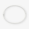 Pulsera de oro blanco 18kt con brillantes