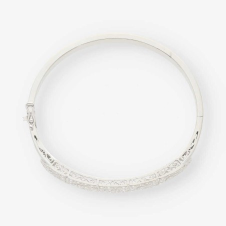 Pulsera en oro blanco 18kt