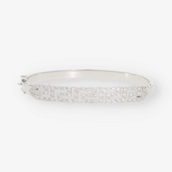 Pulsera en oro blanco 18kt