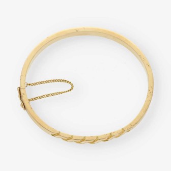 Pulsera esclava en oro 18kt