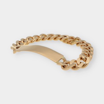 Pulsera nomeolvides en oro 18kt