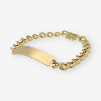 Pulsera nomeolvides en oro 18kt