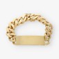 Pulsera nomeolvides en oro 18kt