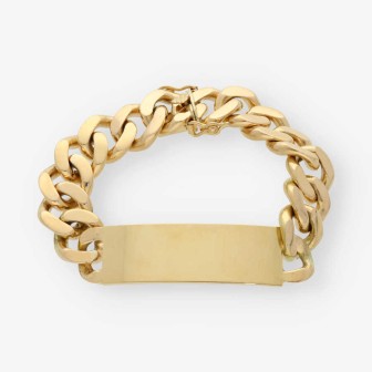 Pulsera nomeolvides en oro 18kt