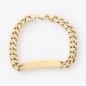 Pulsera nomeolvides en oro 18kt