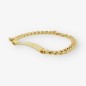 Pulsera nomeolvides en oro 18kt NUEVO