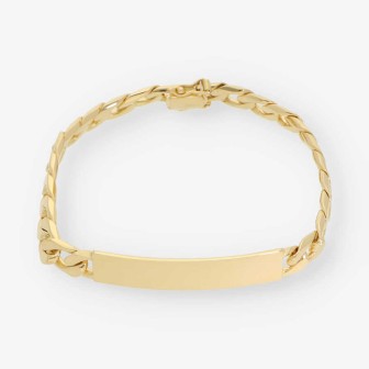 Pulsera nomeolvides en oro 18kt NUEVO