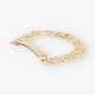 Pulsera nomeolvides en oro 18kt NUEVO