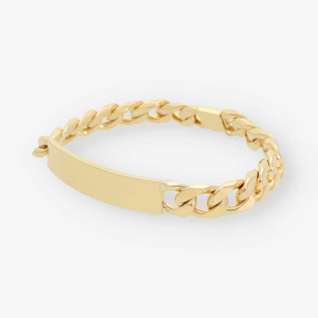 Pulsera nomeolvides en oro 18kt NUEVO