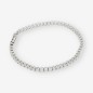 Pulsera riviere oro blanco 18kt con brillantes