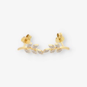 Pendientes Tous oro 18kt y brillantes