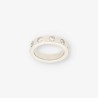 Anillo oro blanco y bri aprox. 1,5 Qt.