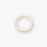 Anillo oro blanco y bri aprox. 1,5 Qt.