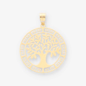 Colgante arbol de la vida oro 18kt