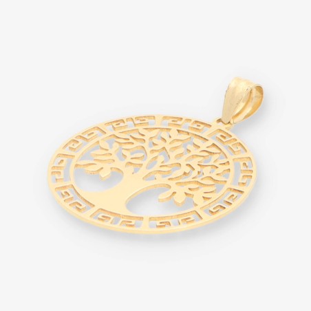 Colgante arbol de la vida oro 18kt