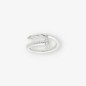 Anillo Juste un Clou en oro blanco 18kt con brillantes