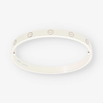 Pulsera oro blanco Love CARTIER