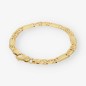 Pulsera plana en oro 18kt