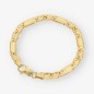 Pulsera plana en oro 18kt