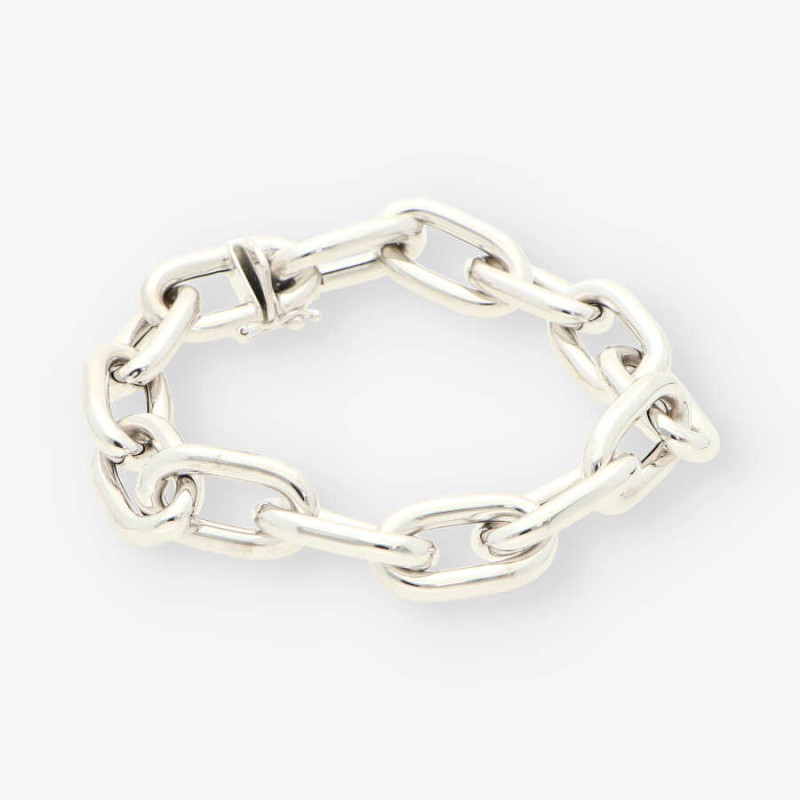 Pulsera en oro blanco 18kt