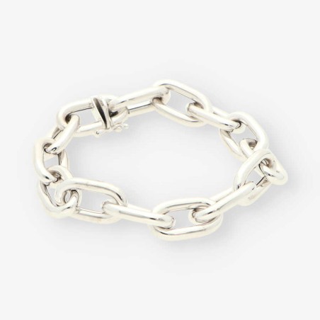 Pulsera en oro blanco 18kt