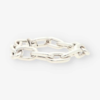 Pulsera oro blanco