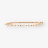 Pulsera Riviere oro y bri aprox. 1.50 Qt