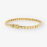 Pulsera riviere oro y brillantes