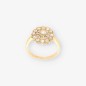 Anillo vintage en oro 18kt con Diamantes