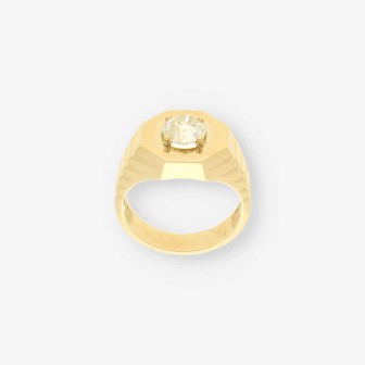 Anillo oro y bri aprox. 1,8 Qt