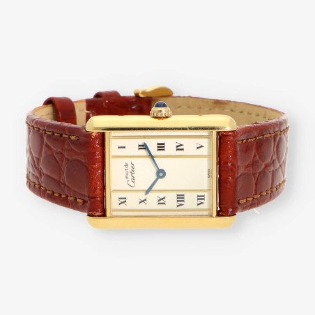 Reloj Cartier Tank Vermeil 590005