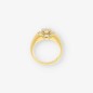 Anillo solitario oro 18kt con brillante