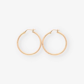 Pendientes aros oro