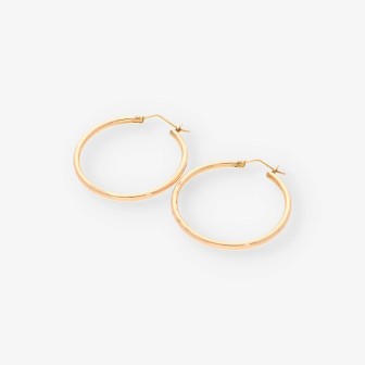 Pendientes aros oro