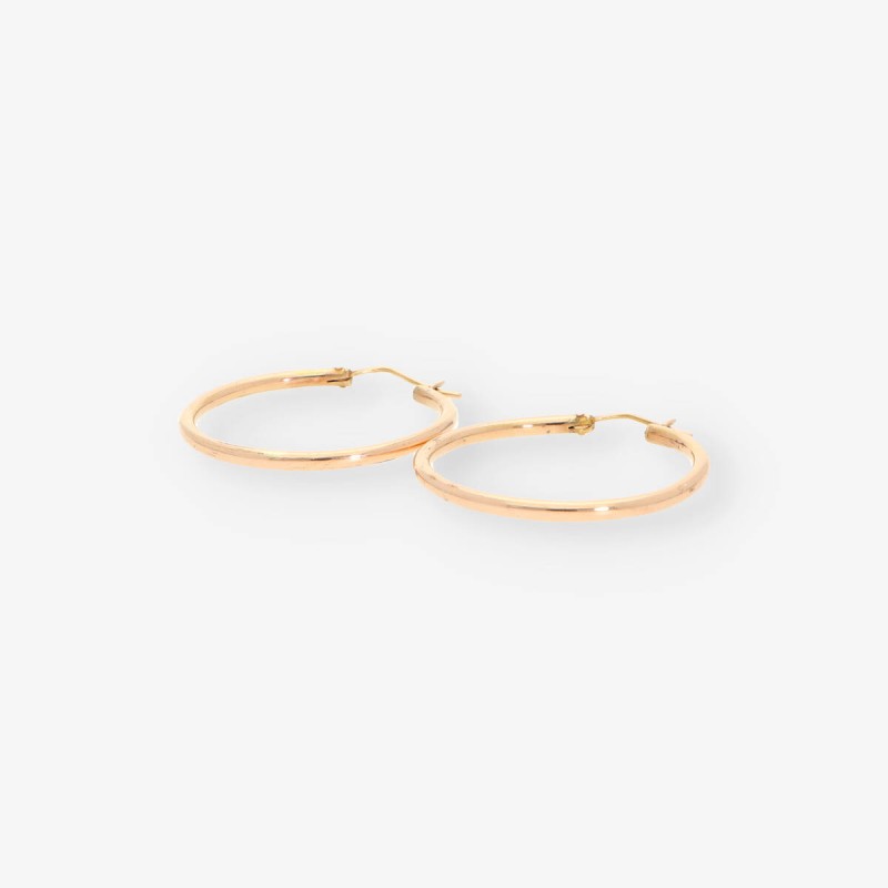 Pendientes aros oro