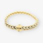 Pulsera Chimento en oro 18kt.