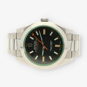 Rolex Milgauss 116400GV caja y documento 2010